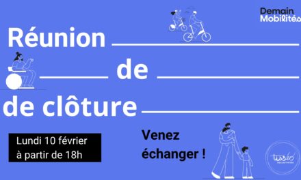 [Demain Mobilités !] Réunion de clôture le 10 février