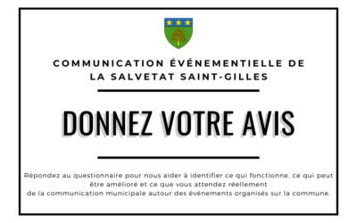 Communication événementielle – Donnez votre avis