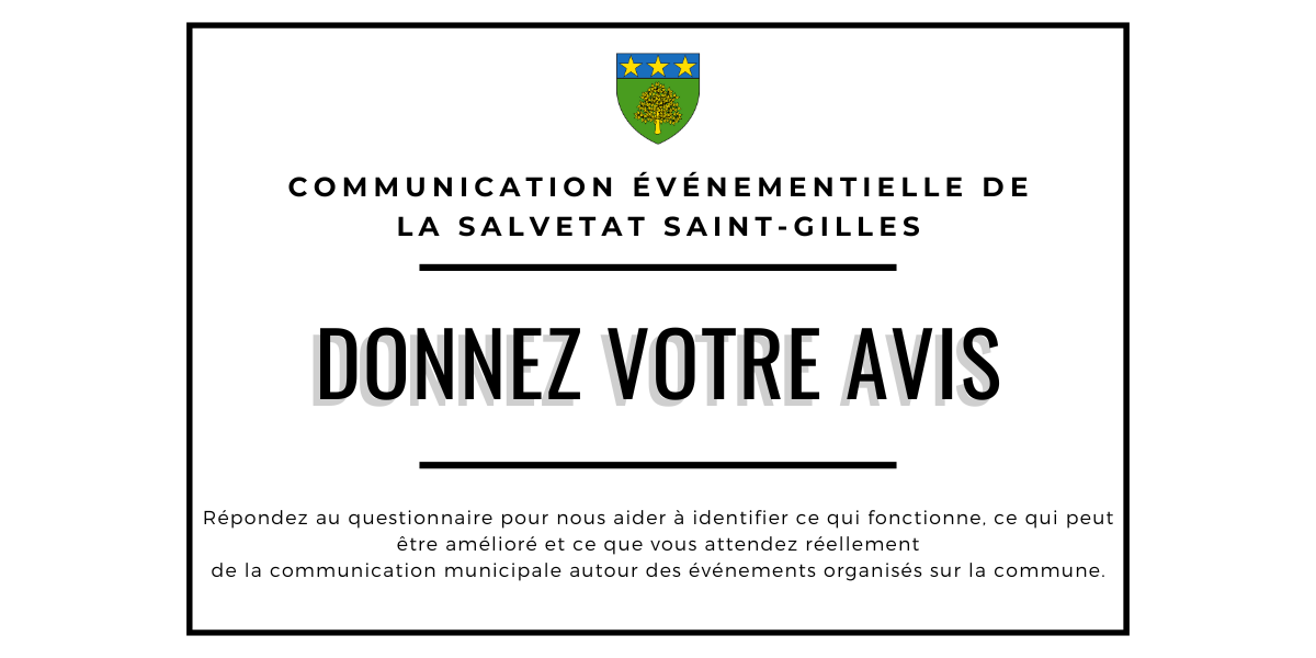 Communication événementielle – Donnez votre avis